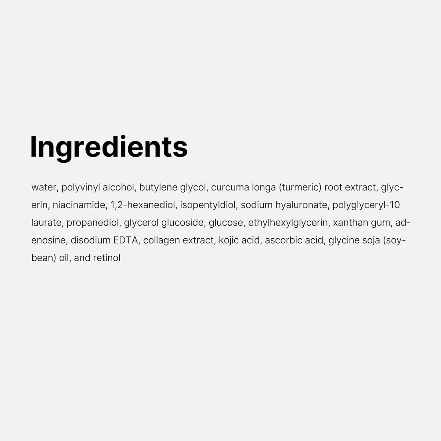 Kojic Acid Turmeric Overnight Mask